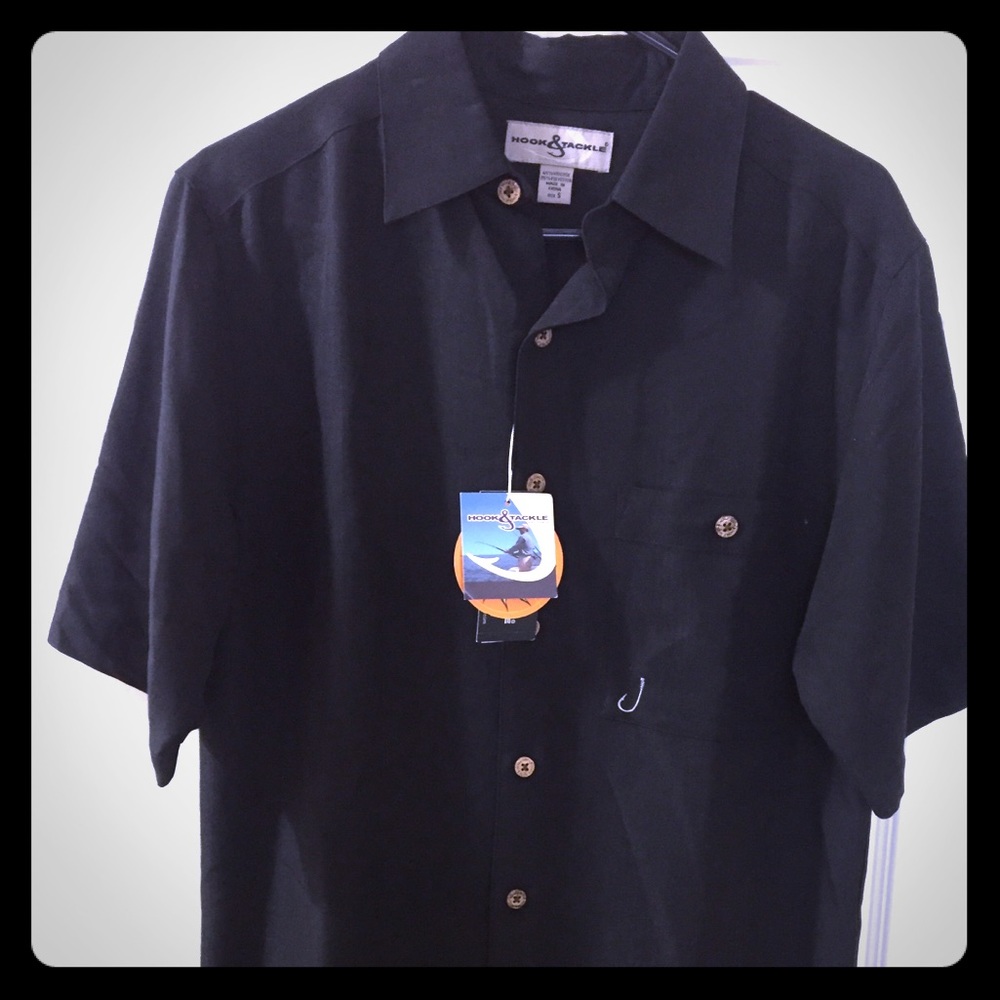 *NEW* hook & tackle brand new half sleeve shirt